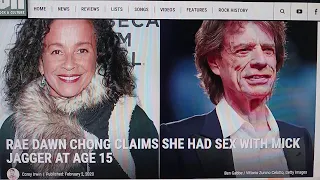 MICK JAGGER NAILED 15 YEAR OLD RAE DAWN CHONG