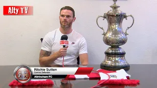 Ritchie Sutton Signs for Altrincham FC | Interview