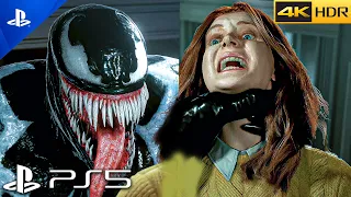 (PS5) Spider-Man 2 - Venom Transforms MJ To Scream Symbiote Scene | ULTRA Graphics [4K 60FPS HDR]