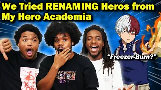 We Ranamed Heros From My Hero Academia | Tha Storm Pod 268