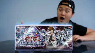 OPENING THE NEW YU-GI-OH! *LEGENDARY BLUE-EYES* KAIBA BOX! (Legendary Duelist Season 2)