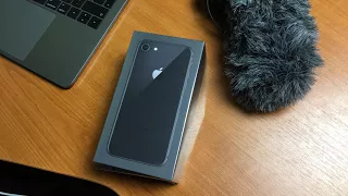 iPhone 8 kicsomagolás ÉLŐBEN