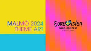 ‘The Eurovision Lights’ - Malmö 2024 theme art | #UnitedByMusic