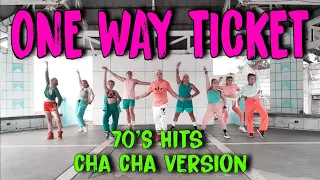 CHA CHA - One way ticket - Chacha remix | 70s hits | dance workout | KINGZ KREW | ZUMBA