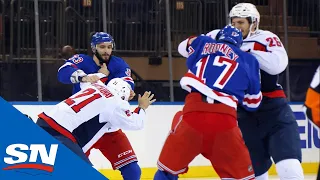 Mayhem At Madison Square Garden | NHL Fights Of The Week