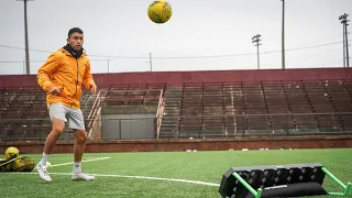 Football/Soccer Training Session - Individual Drills You Can Do With A Wall!