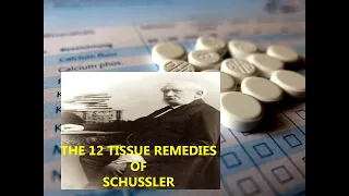 12 TISSUE REMEDIES of SCHUSSLER