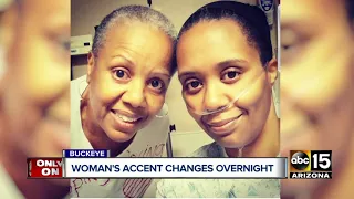 Buckeye woman wakes up with British accent