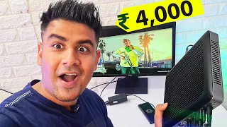 ₹ 4,000 Gaming PC - Runs GTA 5 & All Games | Best Budget Cheapest Gaming PC in India