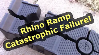 Rhino Ramp Catastrophic Failure!!