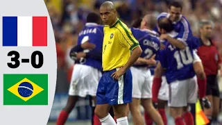 France vs Brazil 3-0 | Extended Highlight and goals [World Cup Final-1998]