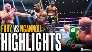 Tyson Fury vs Francis Ngannou fight highlights | The Battle of the Baddest | #RiyadhSeason