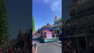 Mickey 50th Anniversary Celebration Cavalcade | Magic Kingdom #disney #mickeymouse #magickingdom