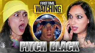 PITCH BLACK * First Time Watching REACTION ! Vin Diesel's Riddick is SO Creepy ! Movie Reaction !