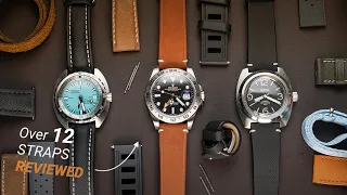 7 WAYS to WEAR your watch with STYLE! Leather, Rubber, Sailcloth, Nato.