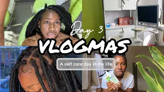 Vlogmas Day 3: A self care day in my life - Skincare routine |Hair and  Dentist appointment