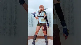 The first character I cosplayed! Almost a DECADE ago!⚡️Lightning Final Fantasy 13 🌸