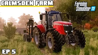 CRUSHING STONES TO MAKE pH ADJUSTER | Calmsden Farm | Farming Simulator 22 - Episode 5