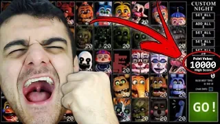 HOW TO BEAT ULTIMATE CUSTOM NIGHT EASILY - FNAF - HUEstation