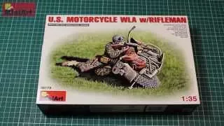 Unboxing of: U.S. MOTORCYCLE WLA w/RIFLEMAN