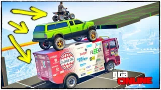 ТОЛЬКО ВТРОЕМ МОЖНО ПРОЙТИ ЭТУ ПОТНИНУ! КООПЕРАТИВНЫЙ СКИЛЛ ТЕСТ В GTA 5 ONLINE! (ГТА 5 ГОНКИ)