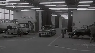 Moderný autoservis v roku 1972