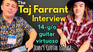 The Taj Farrant Interview ~ John’s Guitar Lounge
