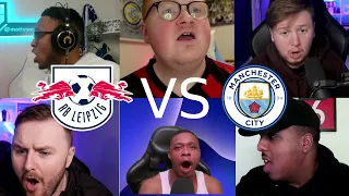 RB LEIPZIG 1-1 MANCHESTER CITY | FAN REACTION COMPILATION