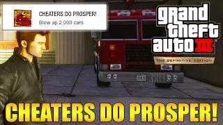 Unlocking the "Cheaters Do Prosper!" Achievement in GTA 3: The Definitive Edition