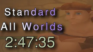 Kingdom Hearts: Final Mix [PC] - All Worlds (Standard) Speedrun in 2:47:35 [Current WR]
