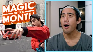 Reacting to your Homemade Tricks | MAGIC OF THE MONTH - August 2021