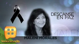 Murió la actriz Maleni Morales, esposa del también actor Otto Sirgo. | Ventaneando