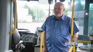 Bus driver saves child from walking into traffic