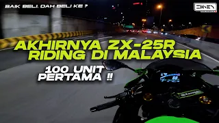 DAH SAMPAI ! AKHIRNYA PENANTIAN TELAH TAMAT !! | Kawasaki Ninja ZX-25R SE Malaysia [4K]