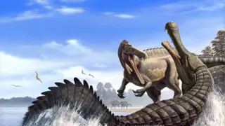 Sarcosuchus vs Megalodon