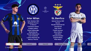 Football Life 2024 Gameplay I UCL Group Stage I Inter Milan VS Benfica
