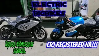 ELECTRIC BIGBIKES HIGHWAY LEGAL NA - NAKAREHISTRO NA SA LTO - PWEDE BA SA EXPRESSWAY?