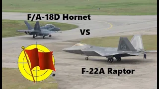 F/A-18 Hornet против F-22 Raptor - мнение пилота ВМФ США (перевод ролика с канала The Ready RooM)