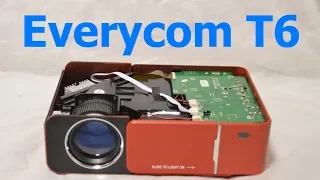 Чистка проектора от пыли Everycom T6