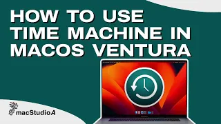 How To Use Time Machine in macOS Ventura