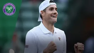 John Isner powers into first Grand Slam semi-final | Wimbledon 2018