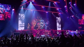 Iron Maiden - The Trooper (stuck backdrop) live London The O2 08.07.2023