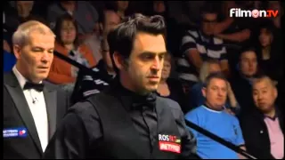 Ronnie O'sullivan vs David Gilbert world championship 2016 frame 2