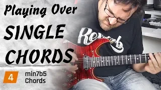 How To Play Over Minor 7b5 Chords - Improvisation Masterclass #4