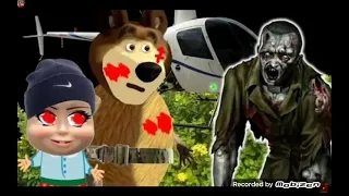 МАША И МЕДВЕДЬ ЗОМБИ АПАКАЛИПСИС |MASHA AND BEAR VS ZOMBIES) ВСЕ СЕРИИ ПОДРЯД. (ПЕРЕЗАЛИВ)