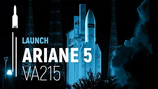 Flight VA215 – EUTELSAT 25B/Es'hail 1 / GSAT-7 | Ariane 5 Launch | Arianespace