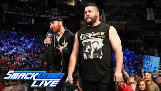 Kevin Owens & Sami Zayn crash SmackDown LIVE: SmackDown LIVE, April 3, 2018