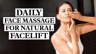 Daily Face Massage For Natural Facelift- FOLLOW ALONG