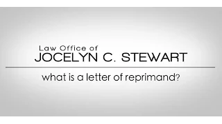 What is a Military Letter of Reprimand? - Law Office of Jocelyn C. Stewart