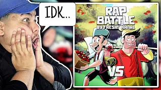 Paul Bunyan vs Johnny Appleseed - RAP BATTLE! - ft. Freeced & Gridline Studios (REACTION)